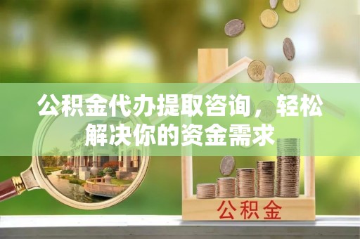 栾川公积金代办提取咨询，轻松解决你的资金需求