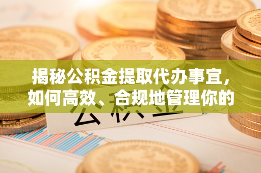 栾川揭秘公积金提取代办事宜，如何高效、合规地管理你的财务未来