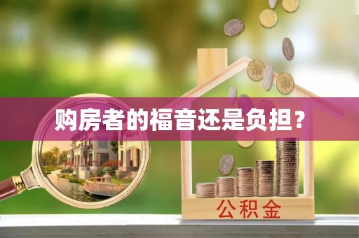 栾川购房者的福音还是负担？