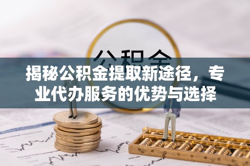 栾川揭秘公积金提取新途径，专业代办服务的优势与选择