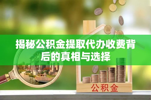 栾川揭秘公积金提取代办收费背后的真相与选择