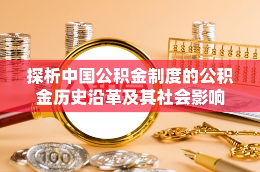 栾川探析中国公积金制度的公积金历史沿革及其社会影响