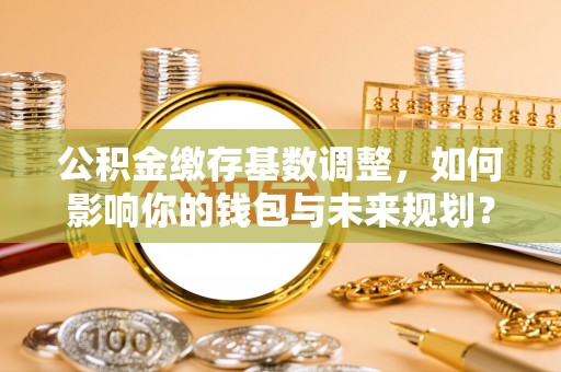 栾川公积金缴存基数调整，如何影响你的钱包与未来规划？