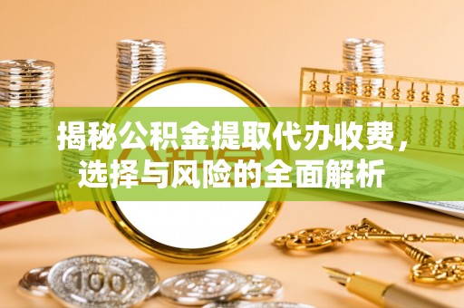 栾川揭秘公积金提取代办收费，选择与风险的全面解析