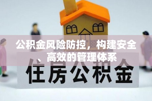 栾川公积金风险防控，构建安全、高效的管理体系