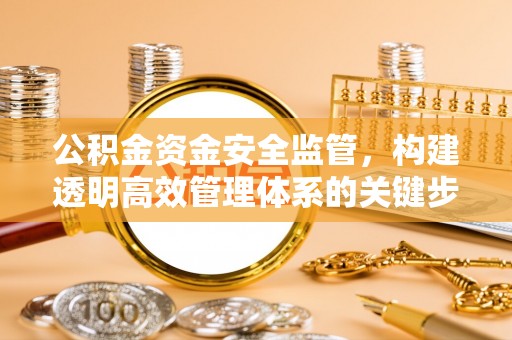 栾川公积金资金安全监管，构建透明高效管理体系的关键步骤