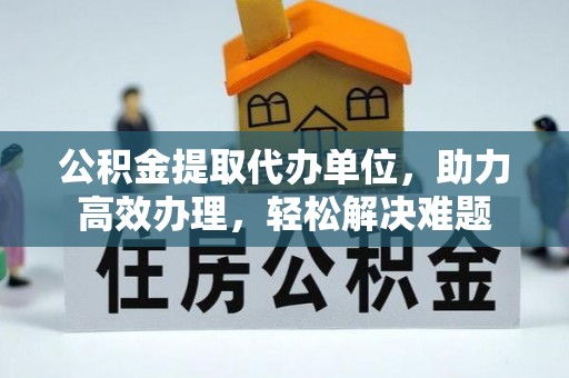 栾川公积金提取代办单位，助力高效办理，轻松解决难题