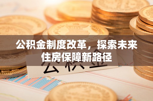 栾川公积金制度改革，探索未来住房保障新路径