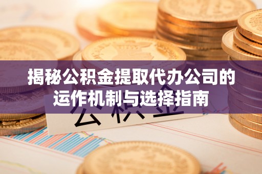 栾川揭秘公积金提取代办公司的运作机制与选择指南