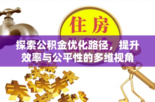 栾川探索公积金优化路径，提升效率与公平性的多维视角