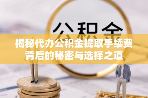 栾川揭秘代办公积金提取手续费背后的秘密与选择之道