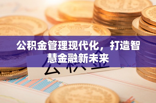 栾川公积金管理现代化，打造智慧金融新未来