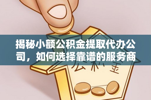 栾川揭秘小额公积金提取代办公司，如何选择靠谱的服务商？