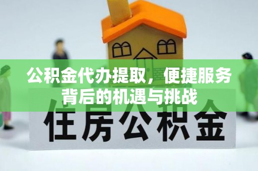 栾川公积金代办提取，便捷服务背后的机遇与挑战