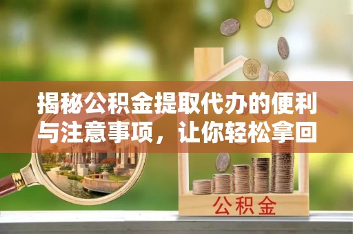 栾川揭秘公积金提取代办的便利与注意事项，让你轻松拿回属于你的钱！