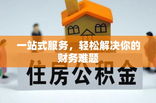 栾川一站式服务，轻松解决你的财务难题