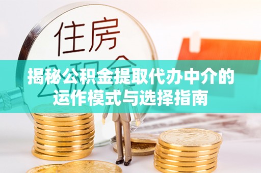 栾川揭秘公积金提取代办中介的运作模式与选择指南